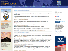 Tablet Screenshot of mapping.com